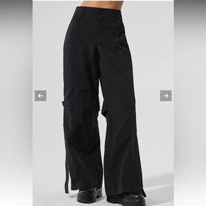 ALO Yoga High-Waist Voyager Trouser XS Black NWT